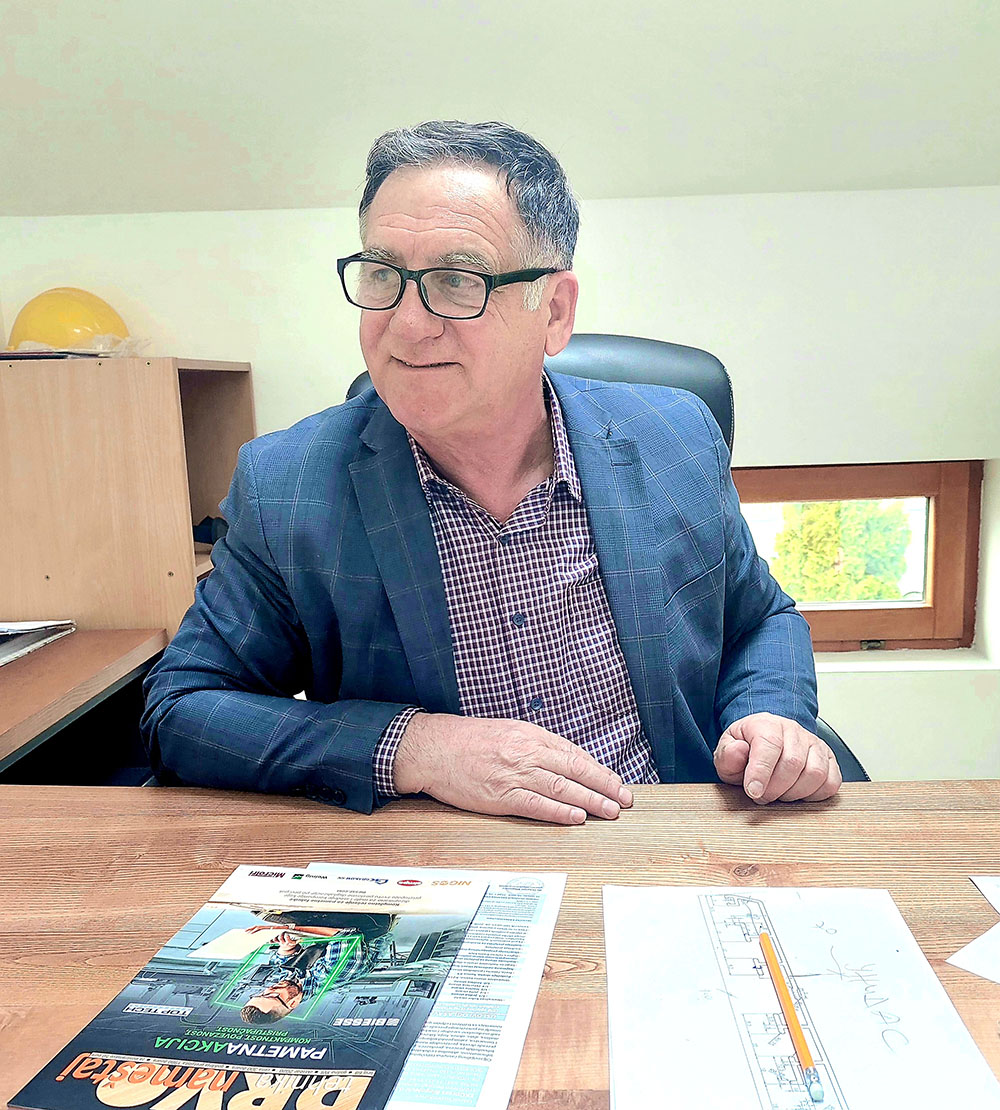 Dragan Bojović, vlasnik i direktor beogradskog preduzeća UNIDAS